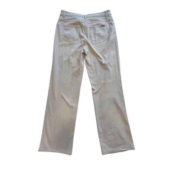 St. John’s Women’s Yellow Label Beige Khaki Pants Size 10 Classic Old Money - Picture 2 of 8